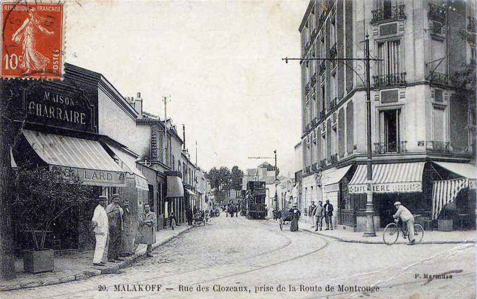Malakoff, carte postale du début du XXe siècle, collection particulière