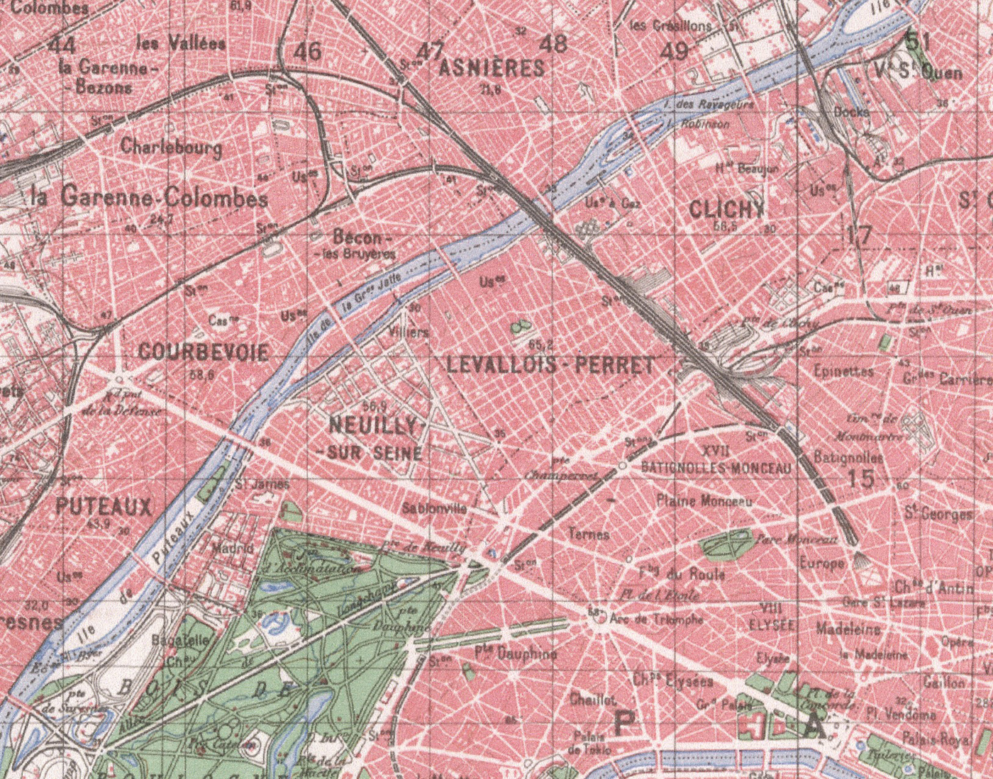 Carte de 1950