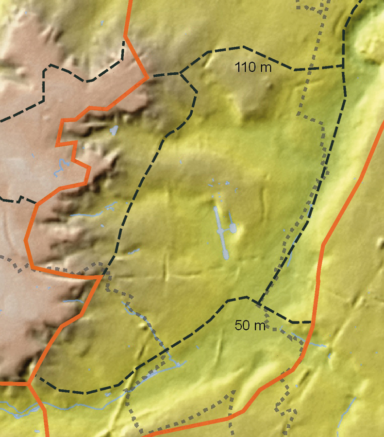 Carte du relief