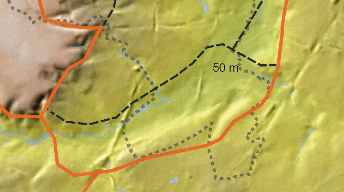 Carte du relief 