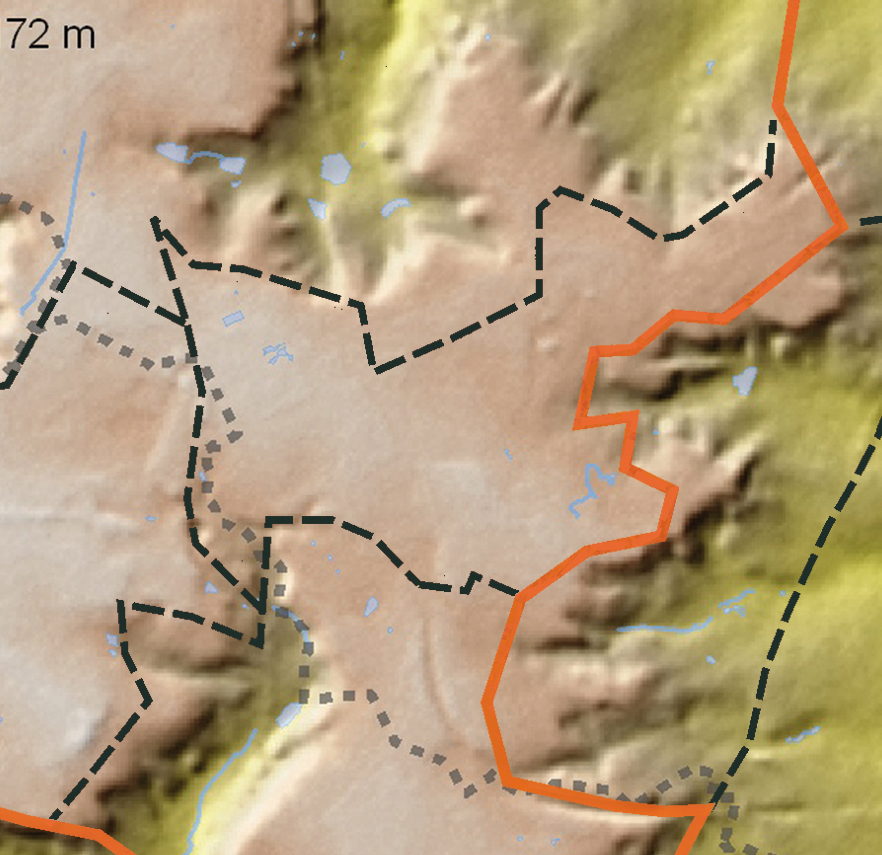 Carte du relief 