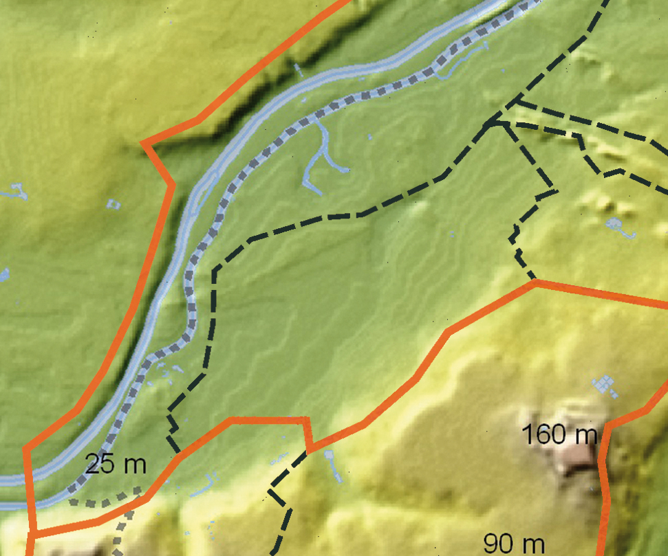 Carte du relief 