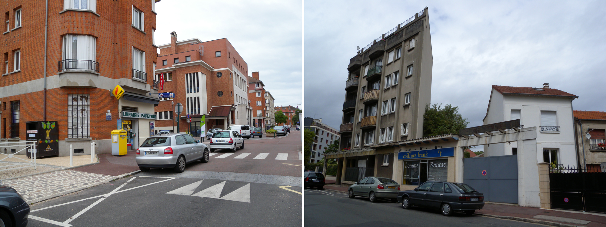 La cité-jardins de Suresnes, la rue Galliéni à Rueil