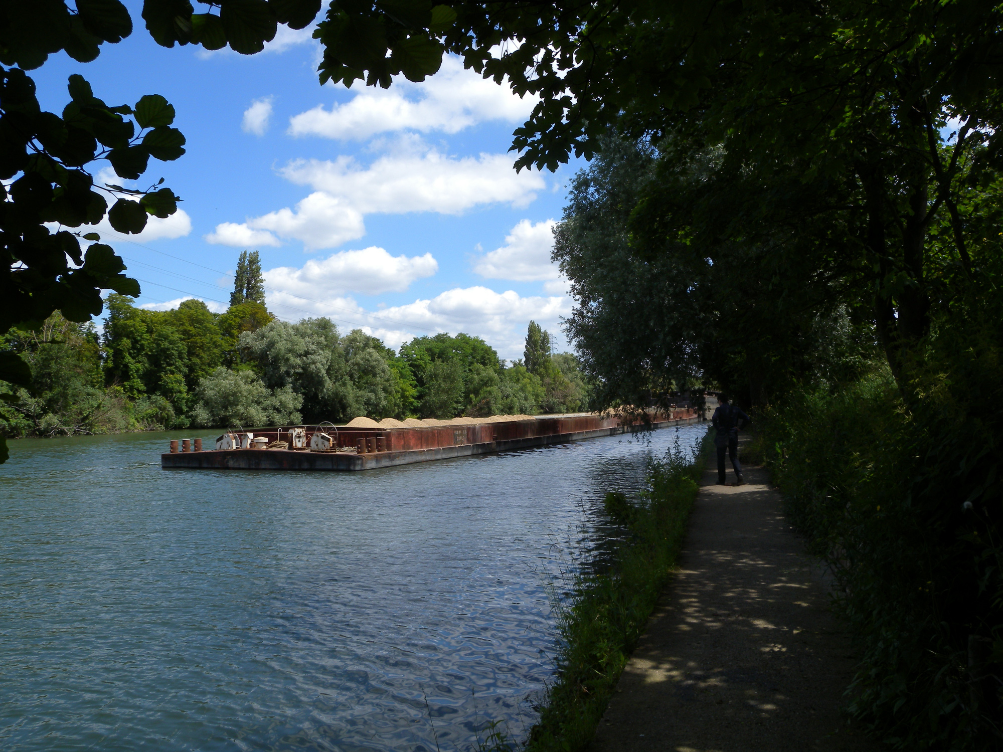 Promenade des bords de Seine à Nanterre