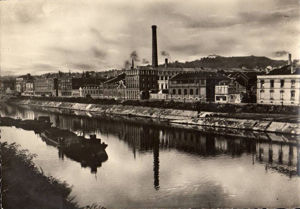 Quai de Seine à Suresnes et Mont-Valérien, carte postale, collection particulière