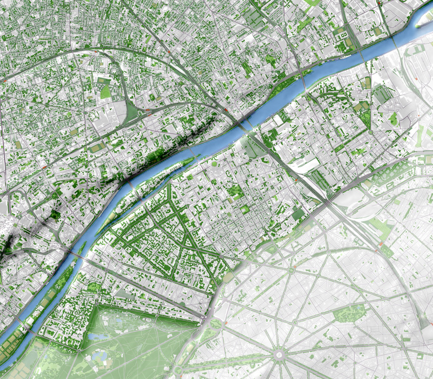 Carte de la végétation