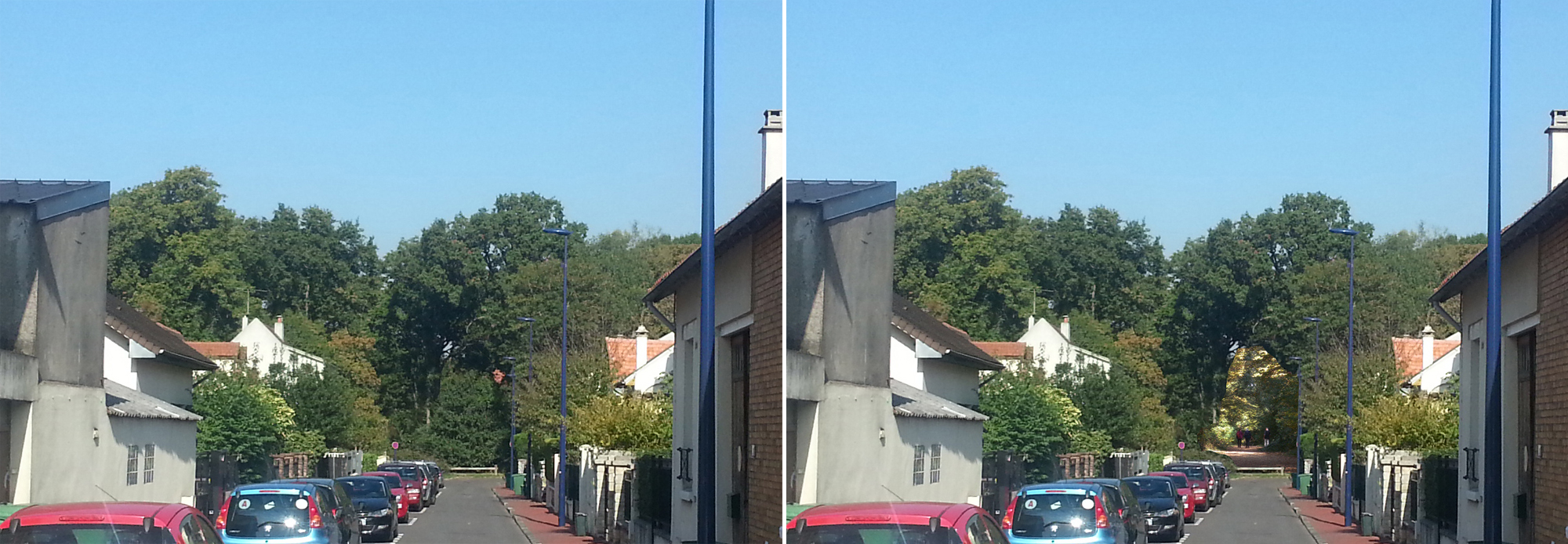Clamart, le Jardin Parisien, photo-montage