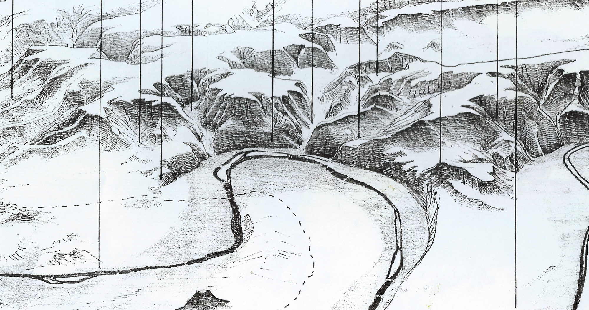 Croquis de l’amphithéatre