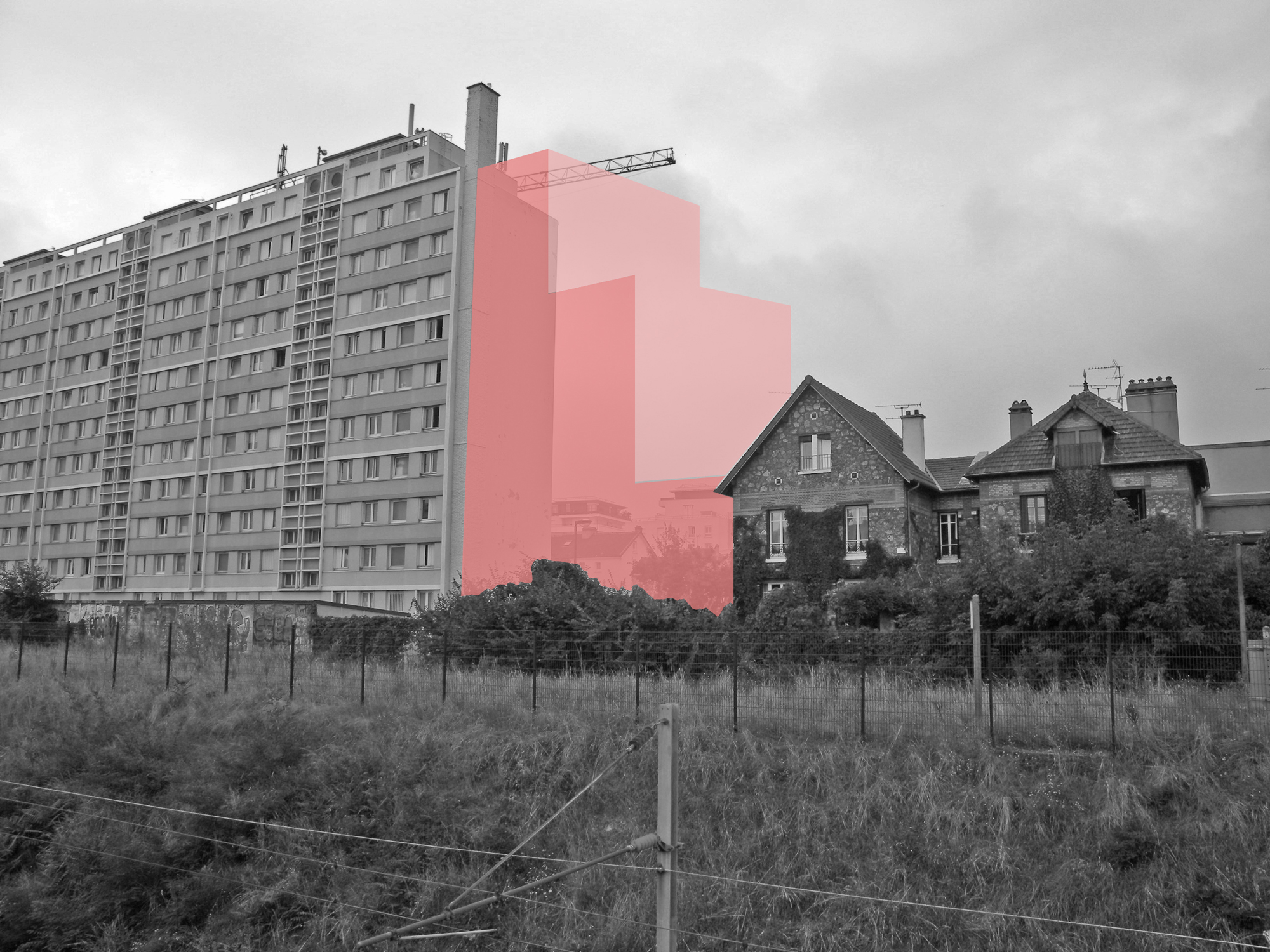 Courbevoie, suggestion de densification