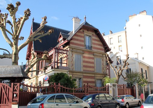 Villa asniéroise datant de la fin XIXeme, début du XXeme siècle