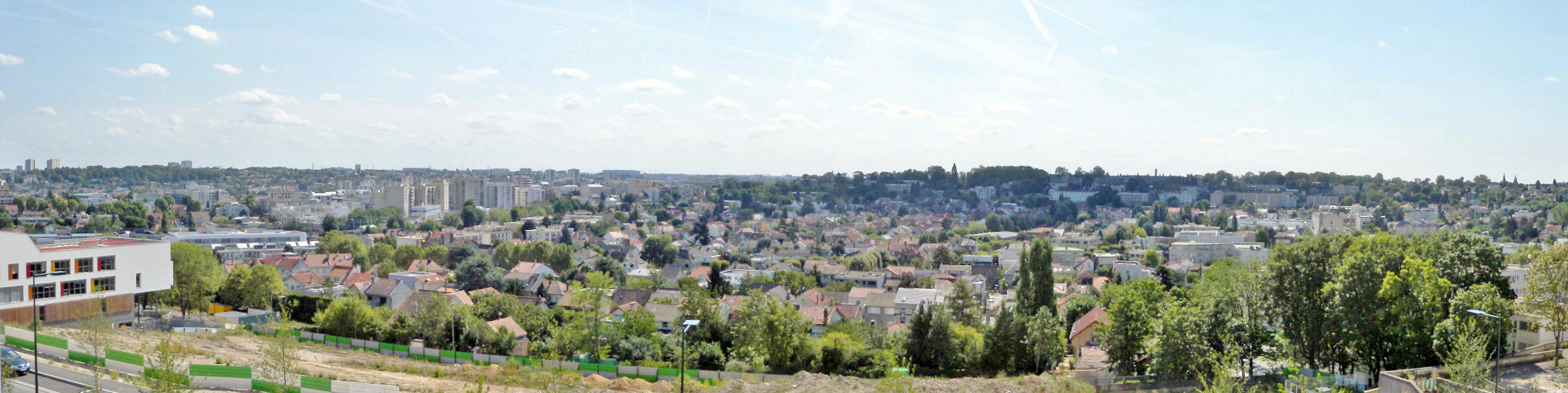 Bagneux : un paysage inscrit dans le Grand Paris. Vue sur Sceaux 