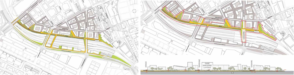 Nanterre, extraits du projet, agence OBRAS