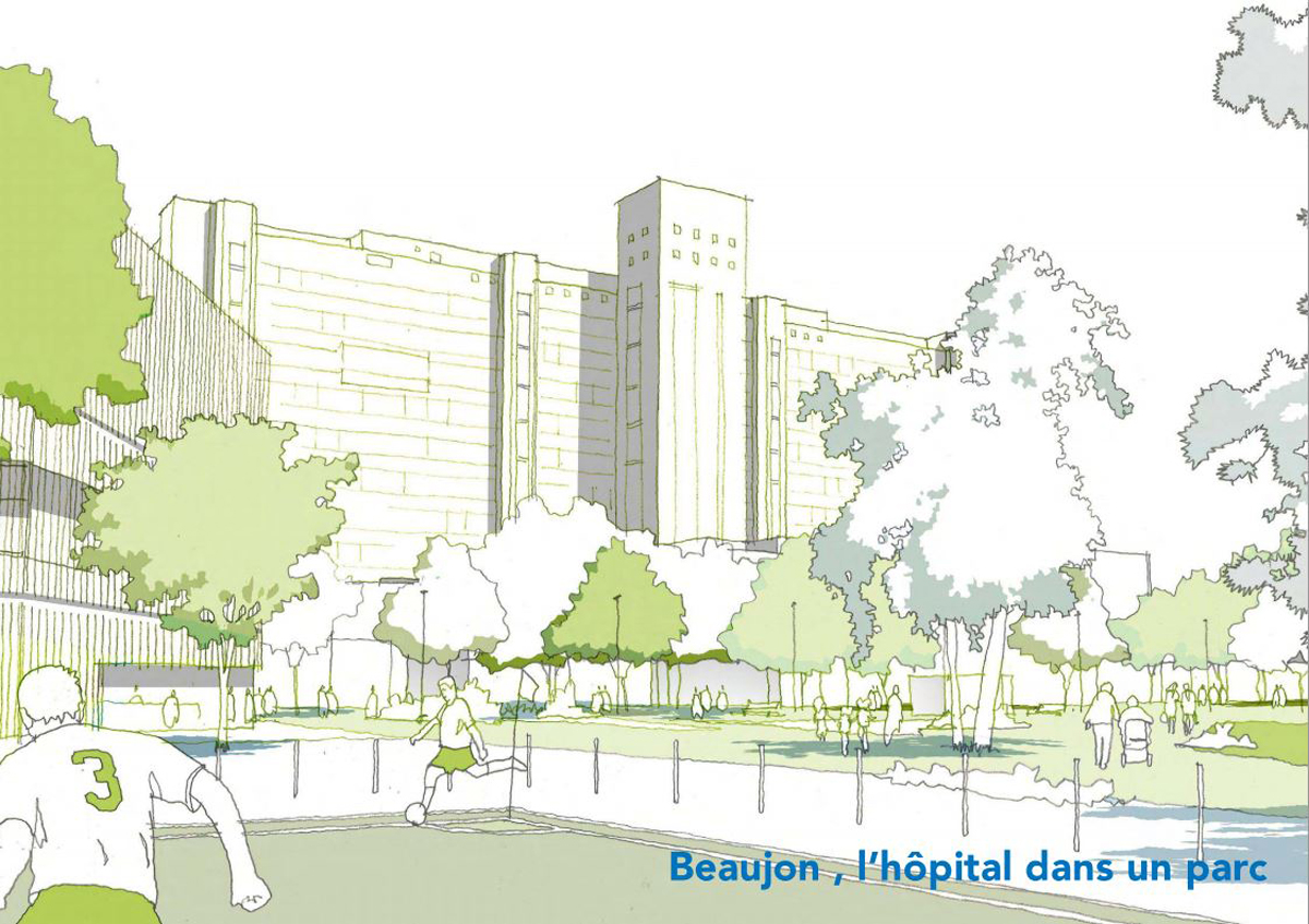 Clichy, une image extraite plan-guide, agence François Leclercq