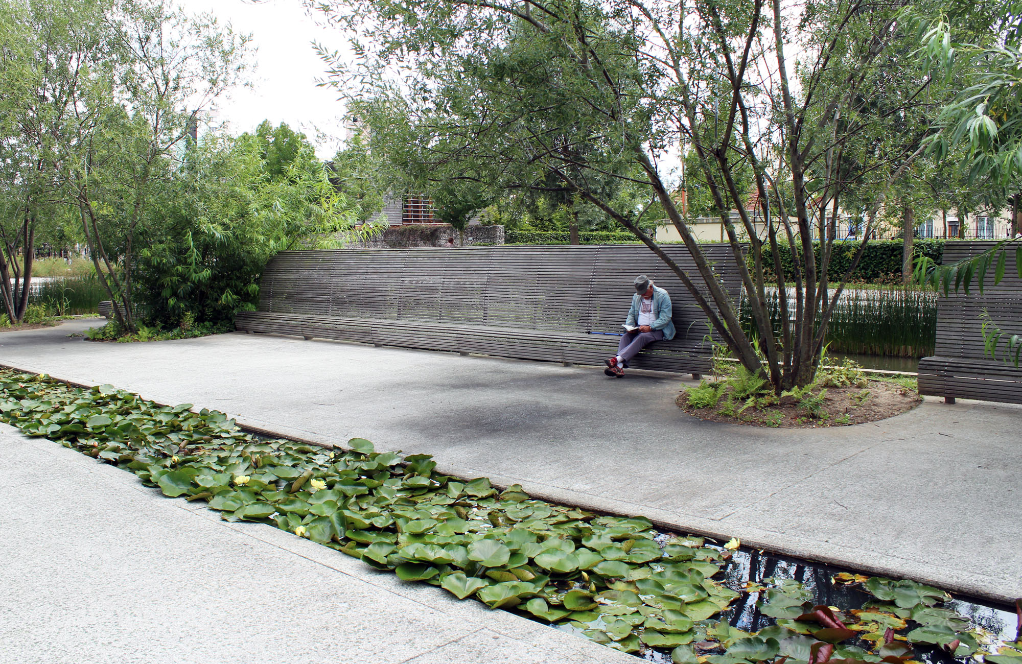 Nanterre, parc du Chemin de l’ïle