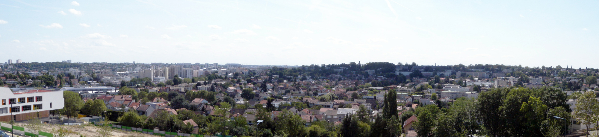 Vue depuis la butte de la Fontaine à Bagneux