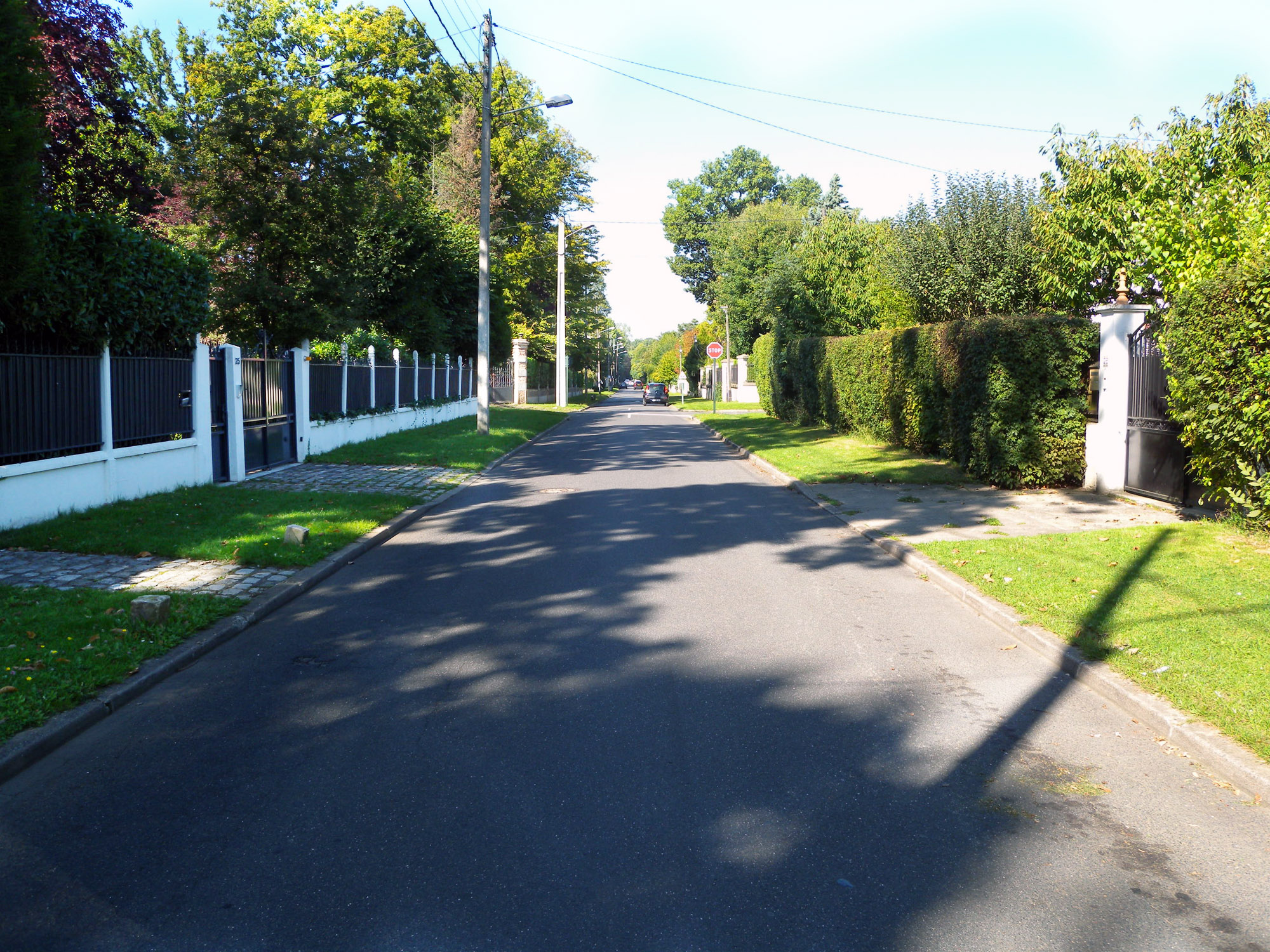 Une rue du domaine de la division Théry