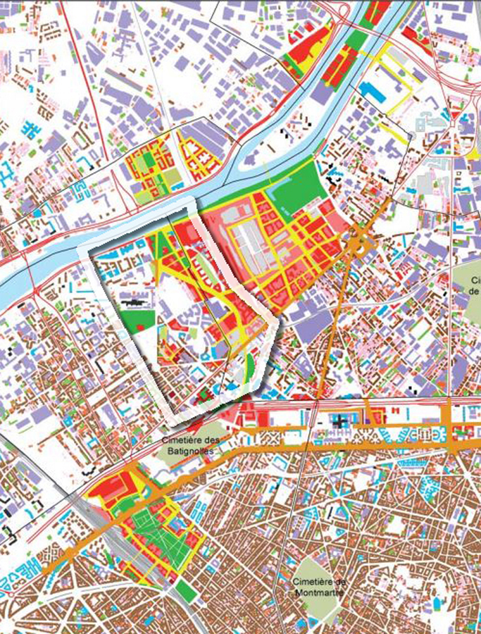 Recollement des transformations en cours, document APUR