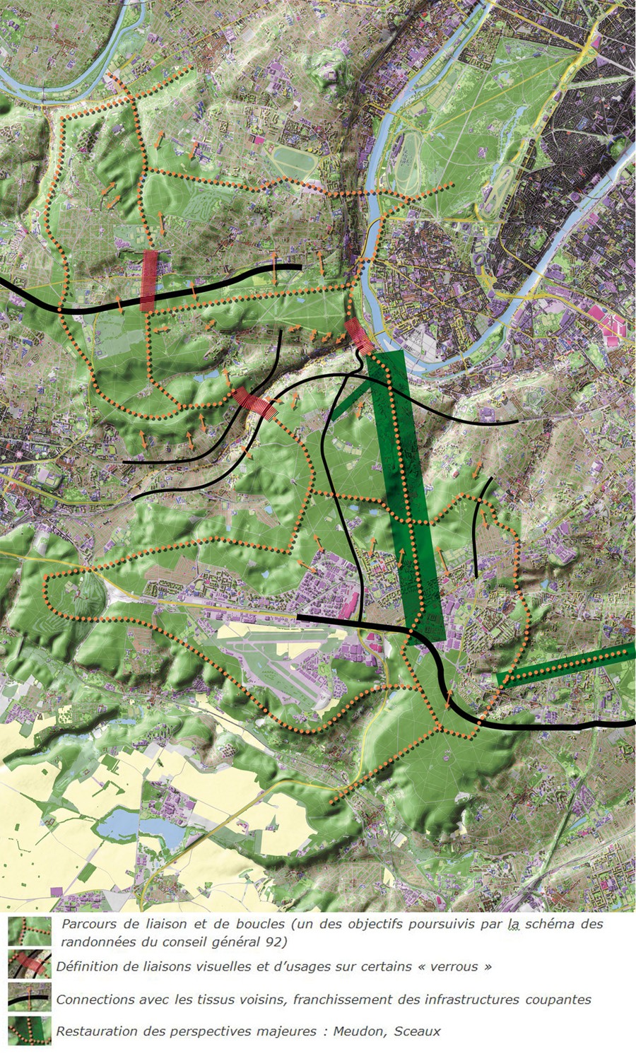 Renforcer la présence d’un réseau de parcs et de forêts