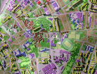 Cartographie des tissus autour du village initial de Bagneux