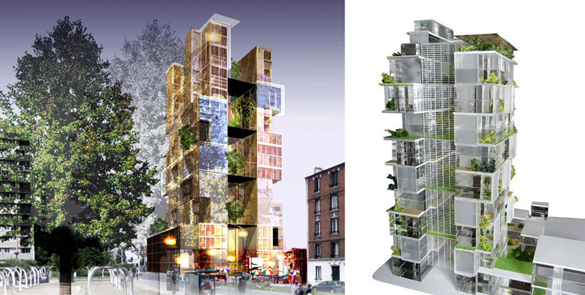 Concept de « village vertical », agence d’architecture Castro-Denissof