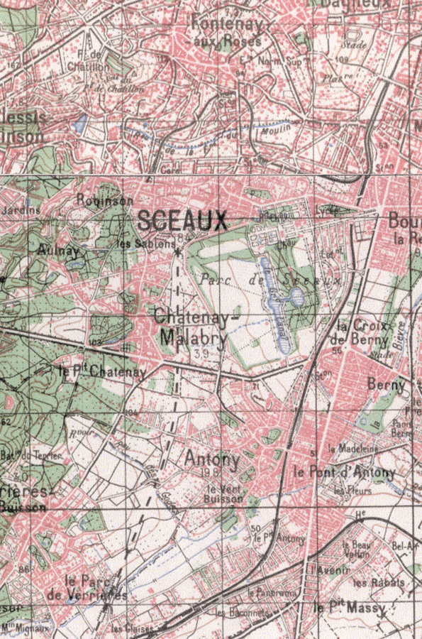 Carte IGN de 1950
