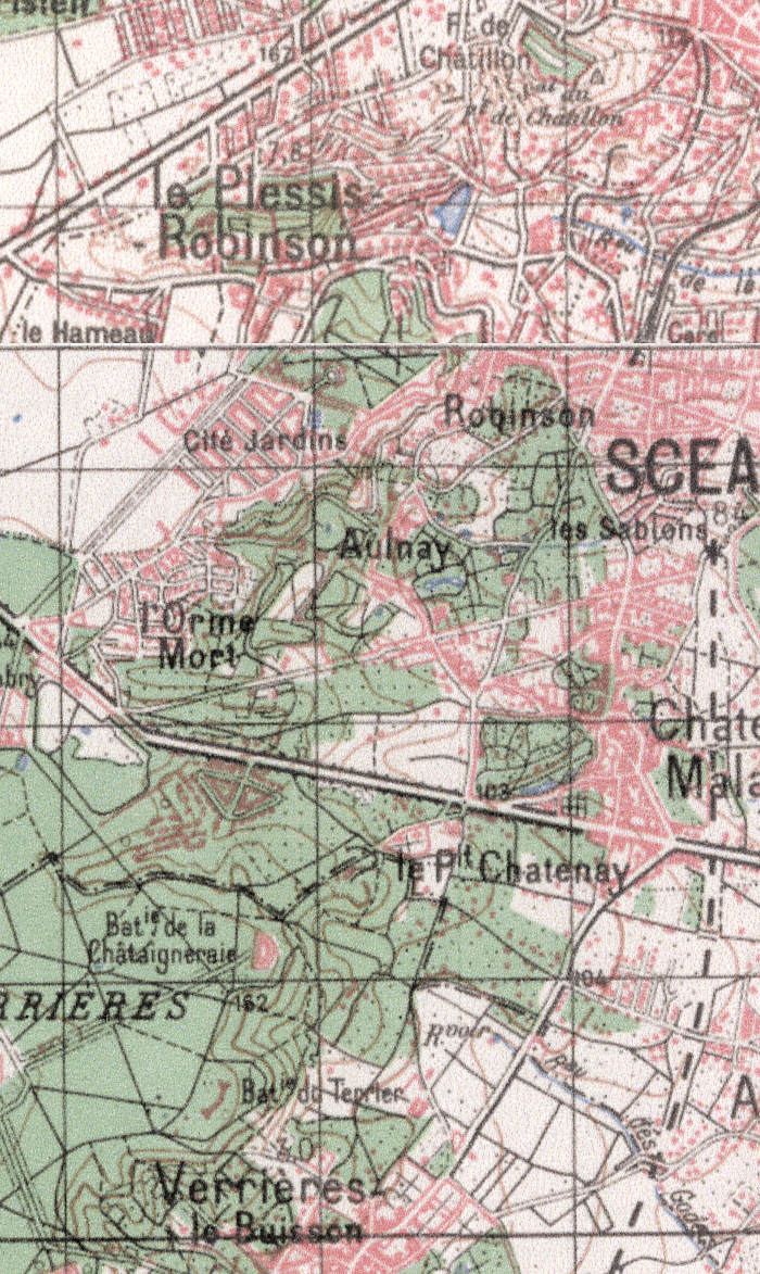 Carte IGN de 1950