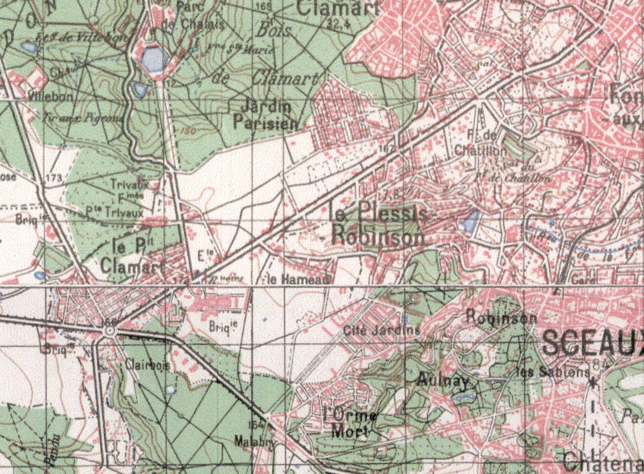 Carte IGN de 1950