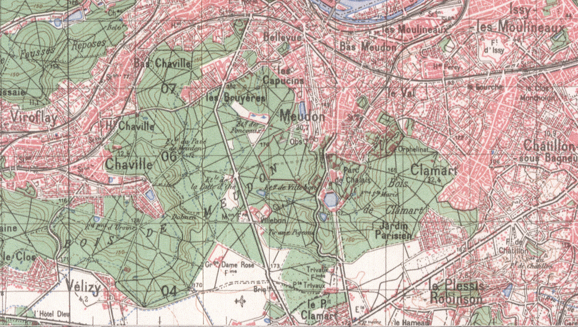 Carte IGN de 1950