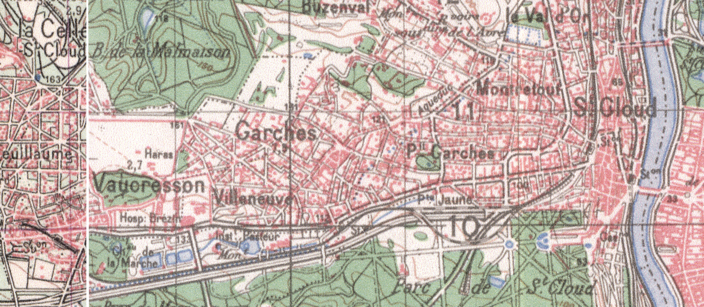 Carte IGN de 1950