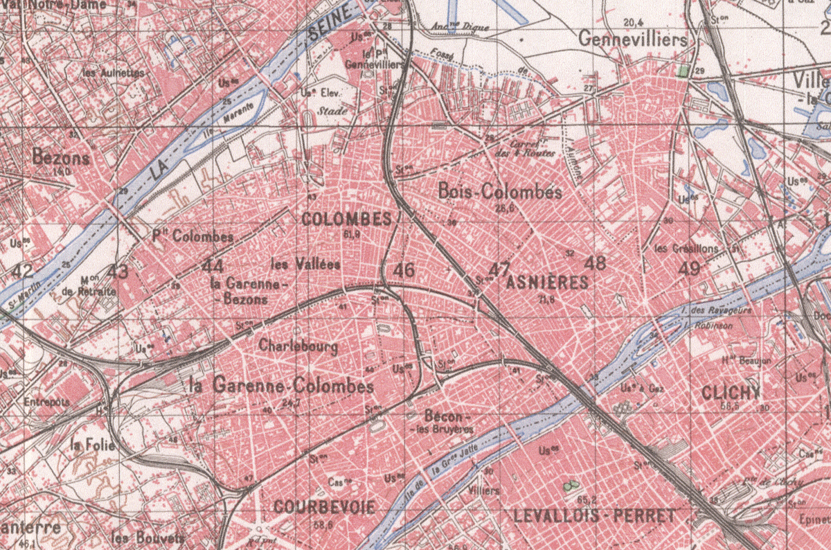 Carte de 1950