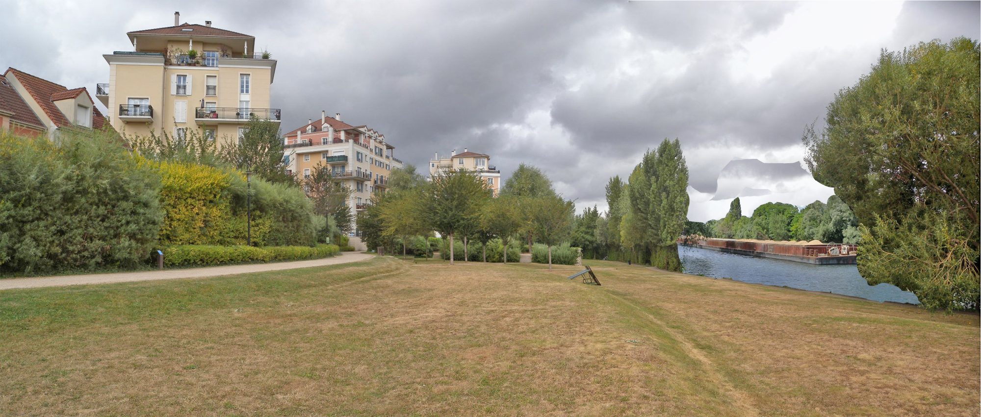 Villeneuve-la-Garenne, photo-montage