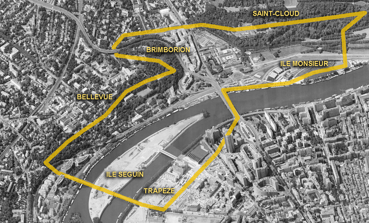 Exemple d’une mise en réseau des jardins, des parcs et de la Seine