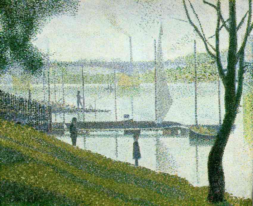 Georges Seurat, Pont de Courbevoie,1886-1887, Somerset House, Londres