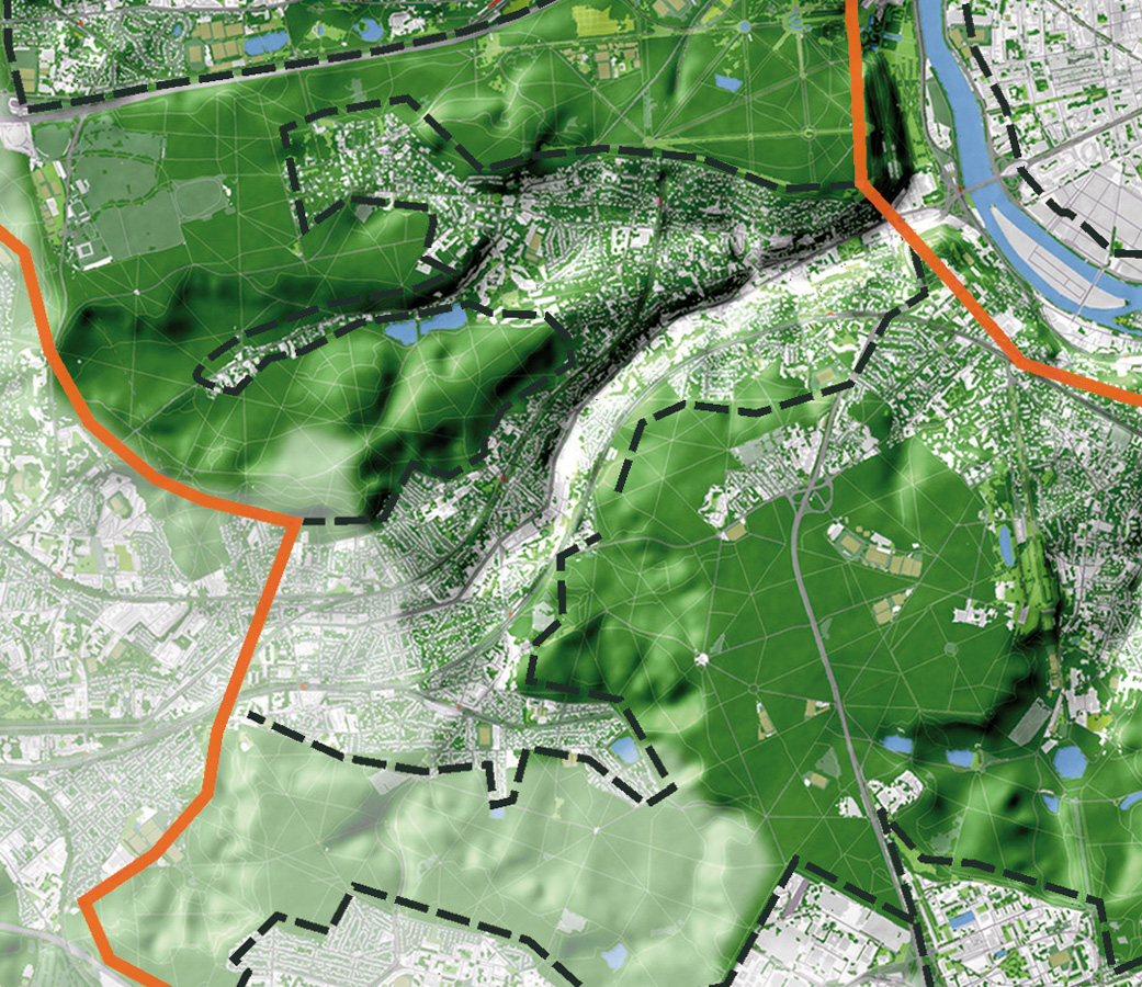 Carte de la végétation