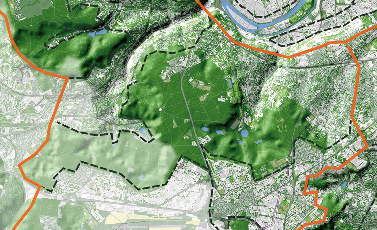 Carte de la végétation