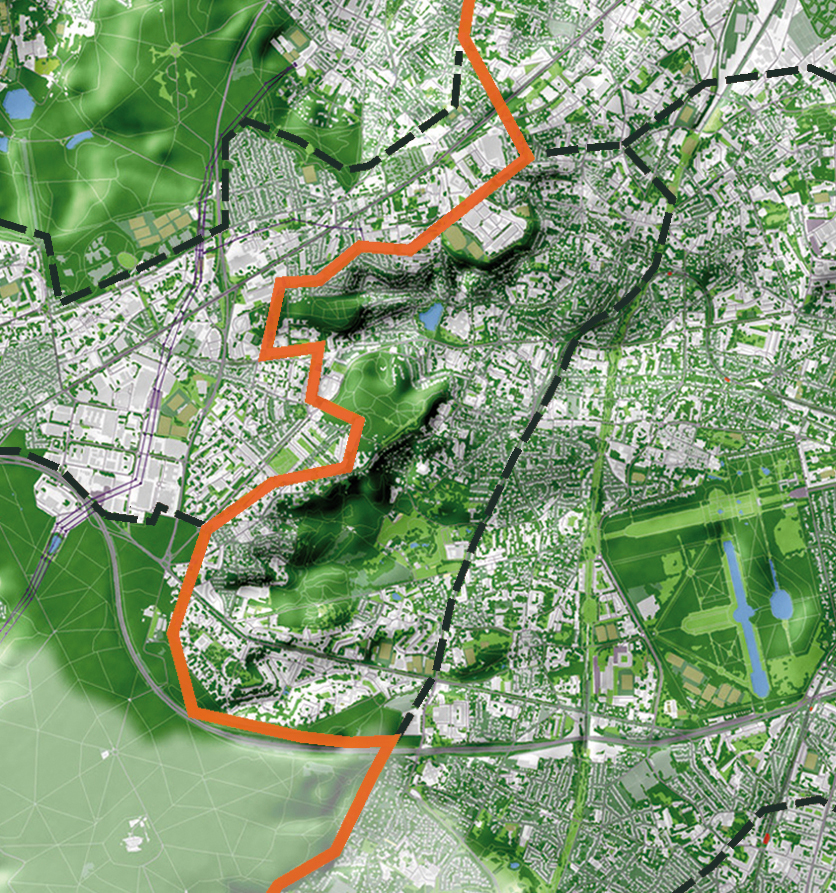 Carte de la végétation