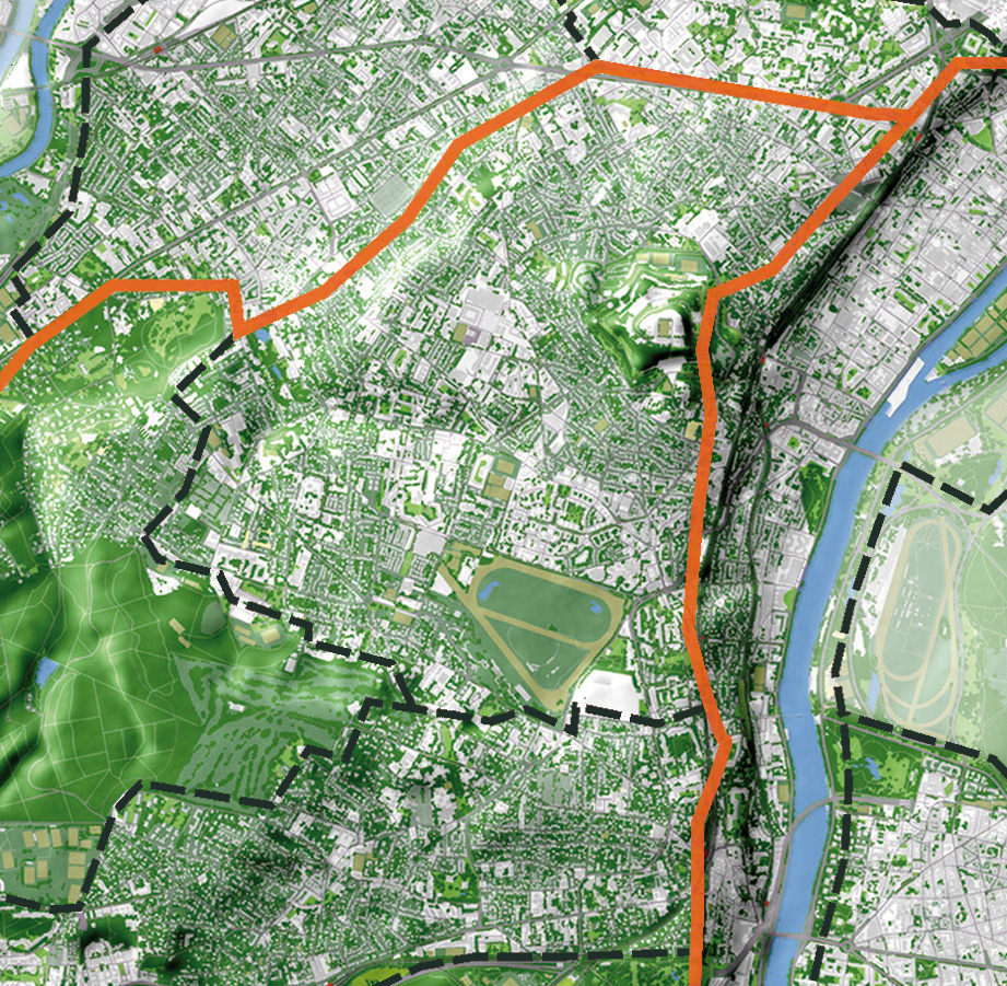 Carte de la végétation